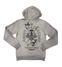 UNDRTD ZIP UP HOODIE UF5604 H.GREY