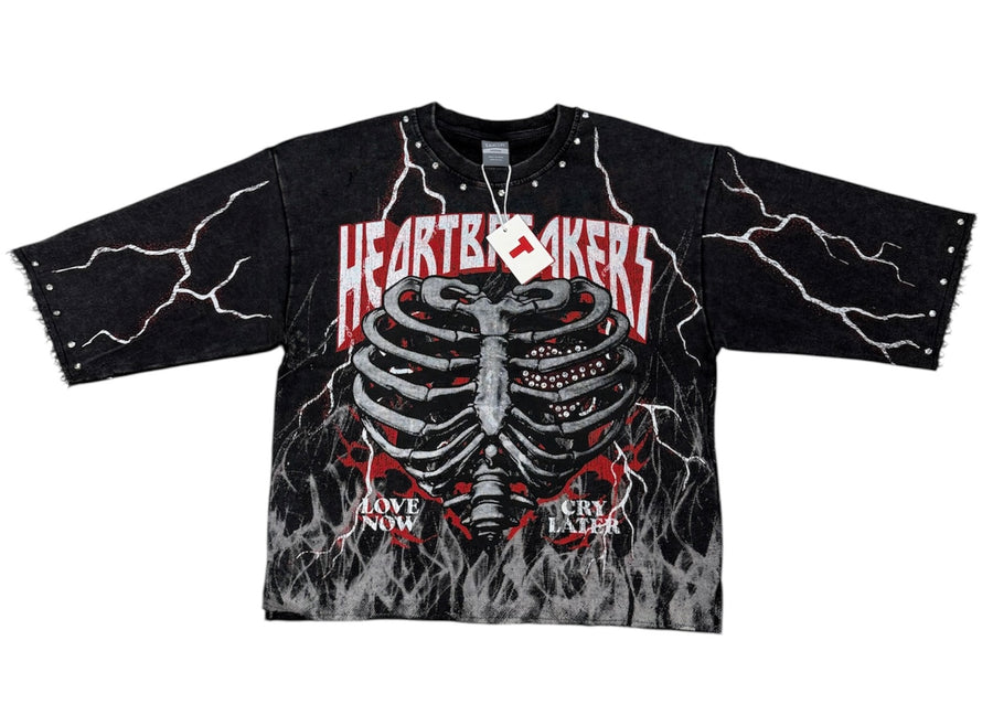 HEART BREAKER BLACK T5214