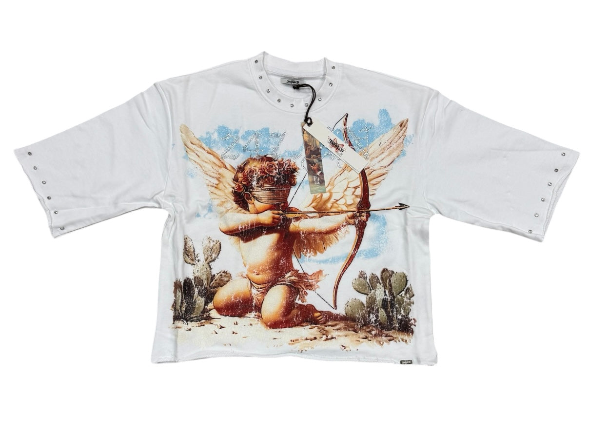 24/7 Cropped shirt HF5504 White