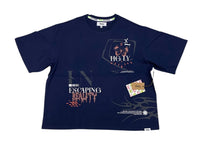 CROPPED ESCAPING REALITY US5112S navy