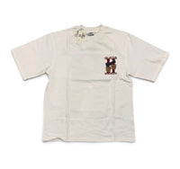 Riding with plug shirt white