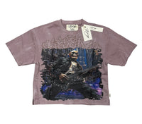 BKYS CROPPED SHIRT GASSED UP T1465 DUSTY LAVENDER