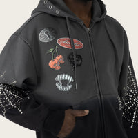 No Rules Fleece Hoodie Black FO26S467