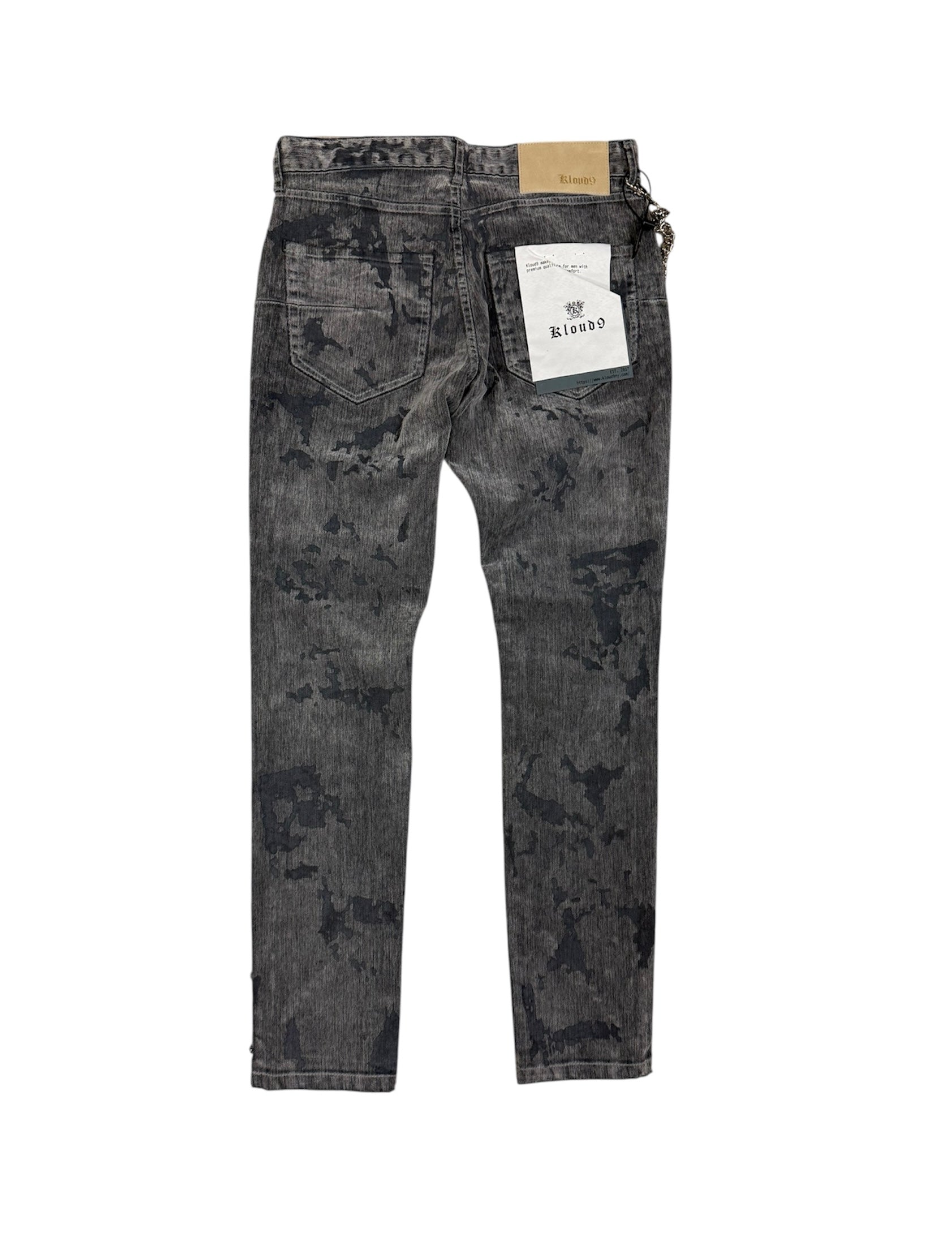 Kloud9 slim jeans Marble Blue