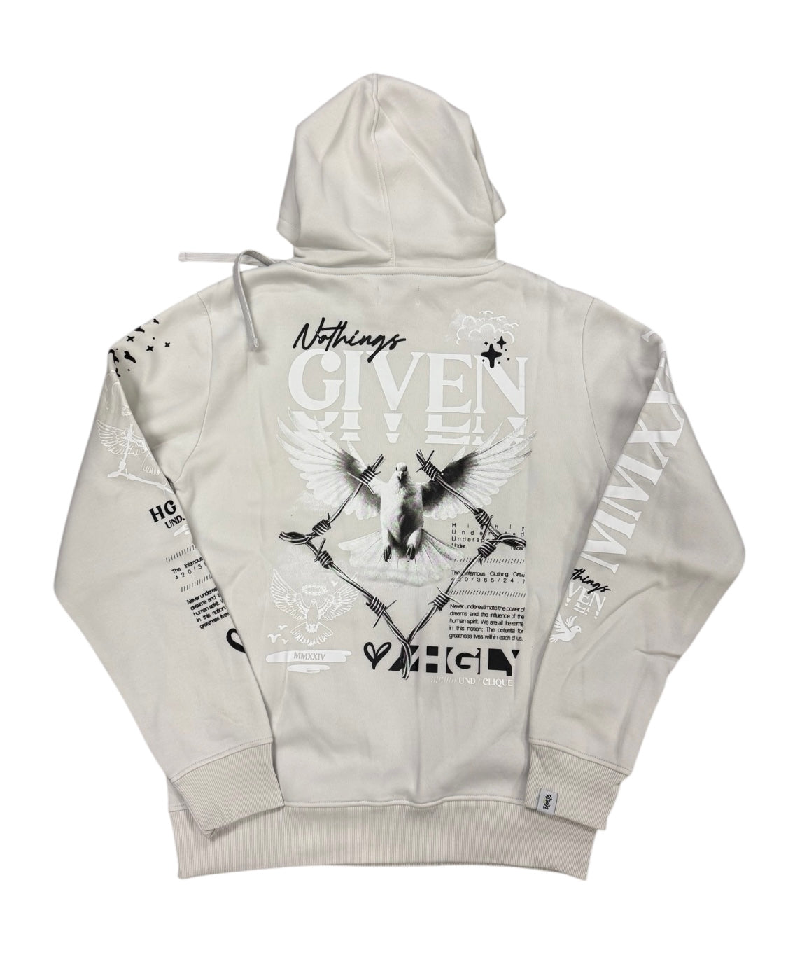 HOODIE UNDETD UF5601 CLOUD