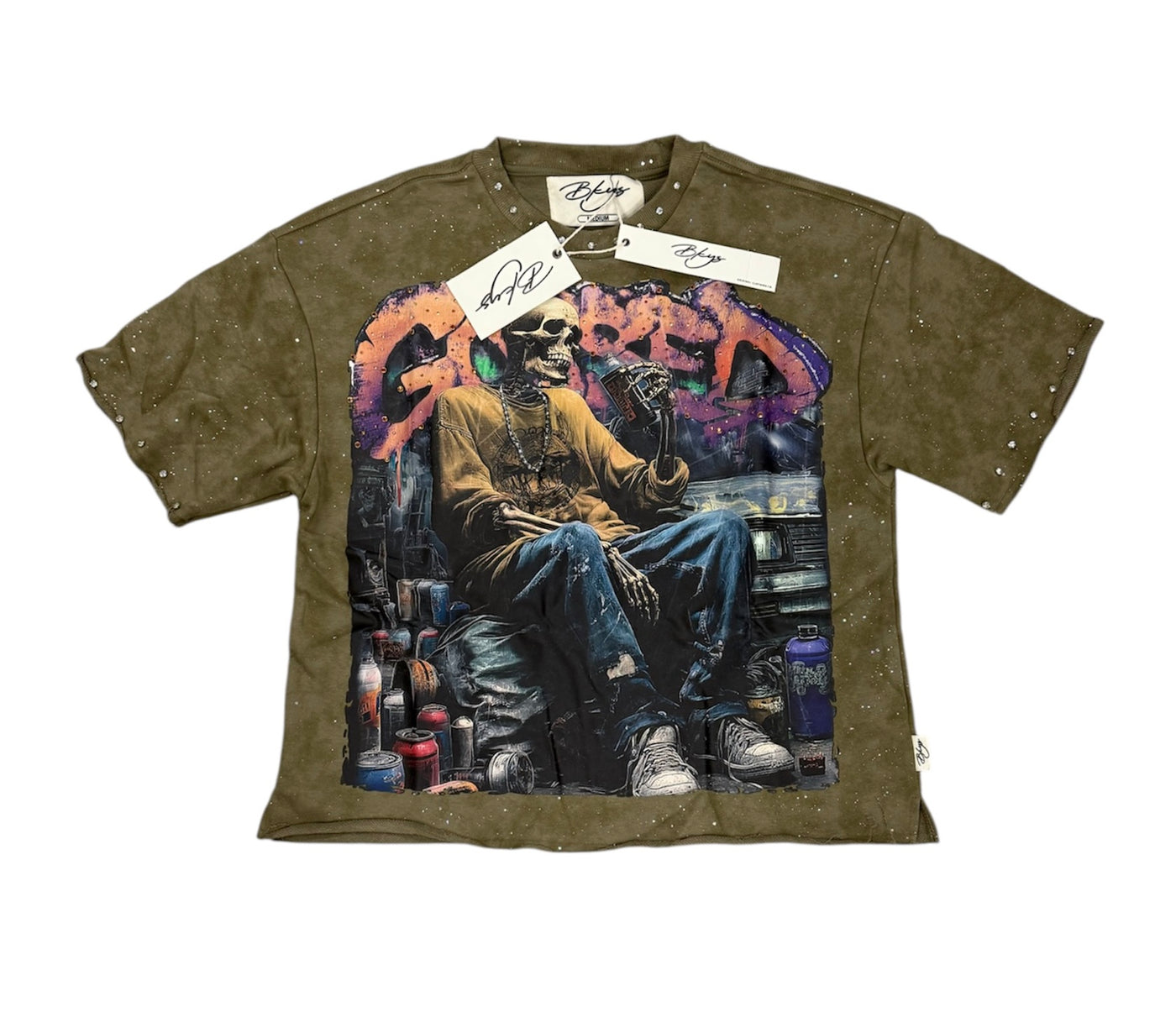 Gassed up peppermint T1533