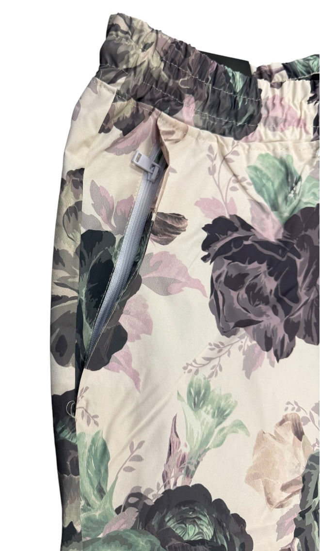 Rebel minds Flowers shorts cream 151-917