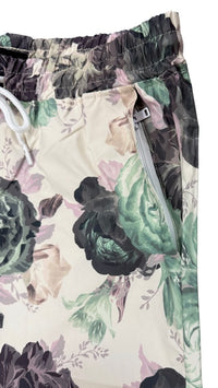 Rebel minds Flowers shorts cream 151-917