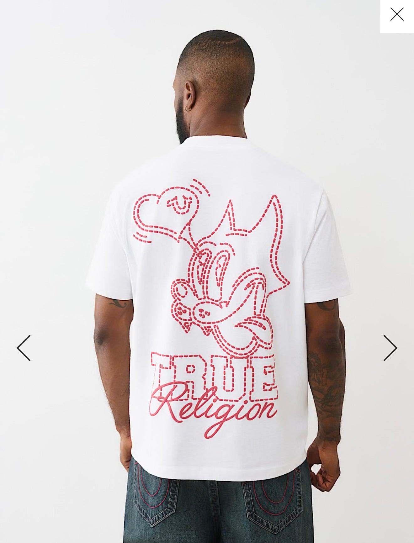 Puff Print Cat Tee white 109773