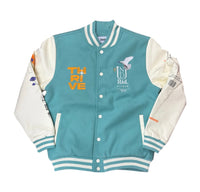 UNDDRTD VASITY JACKET UF4912 WASABI/OFF WHITE