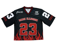 Dark Illusion Flame Jersey -BLACK