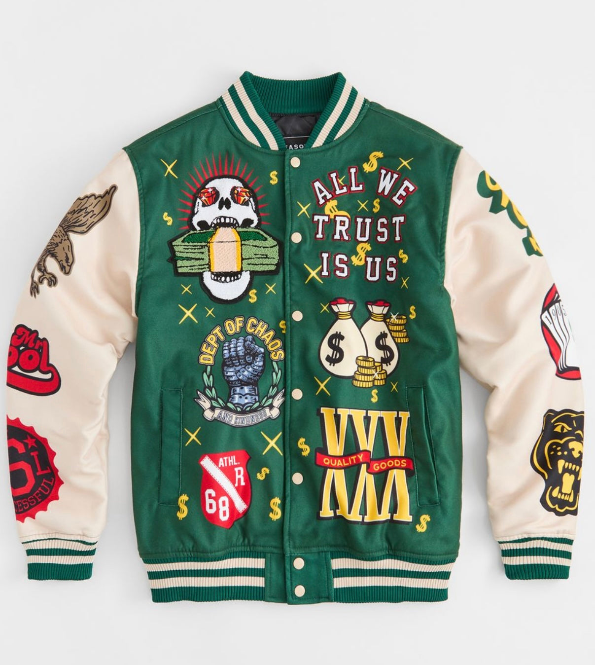 Cash Flow Varsity Jacket (RER5-003)