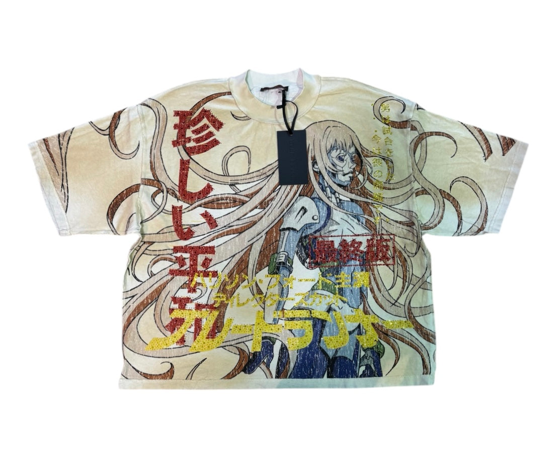 Cropped Japanese shirt Ecru RT6001