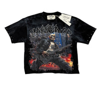 BKYS CROPPED SHIRT GASSED UP T1465 BLACK