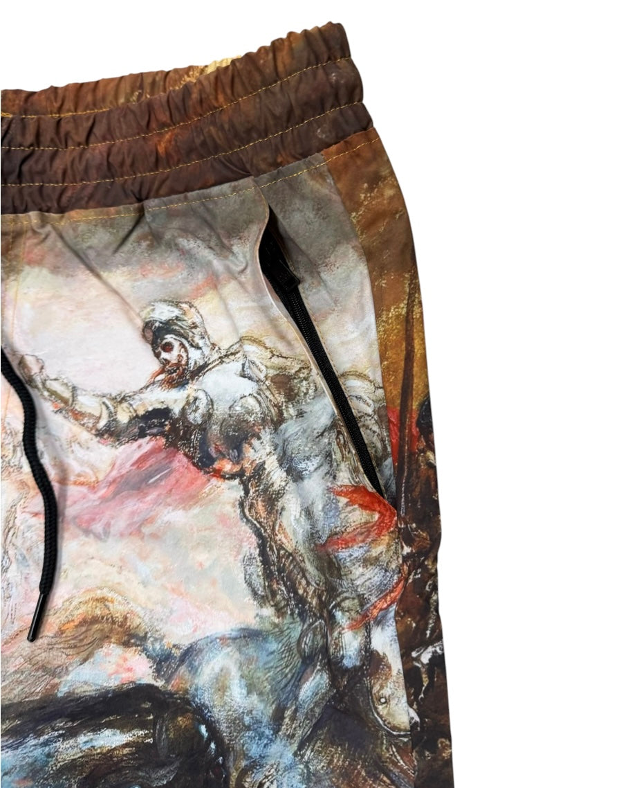 Wave shorts from rebel minds khaki 151-913