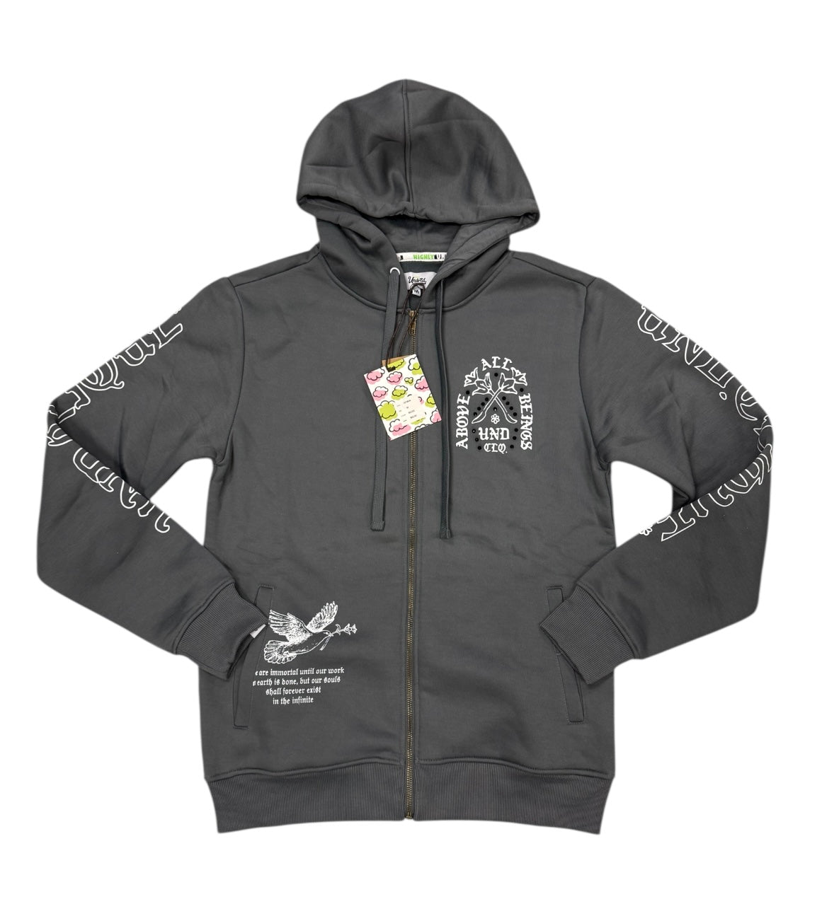 UNDRTD ZIP UP HOODIE UF5604 PETWER