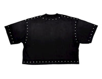 Rare Peace Black Cropped Tee RT5042