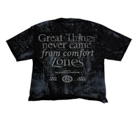 cropped shirt BKYS T1444 BLACK