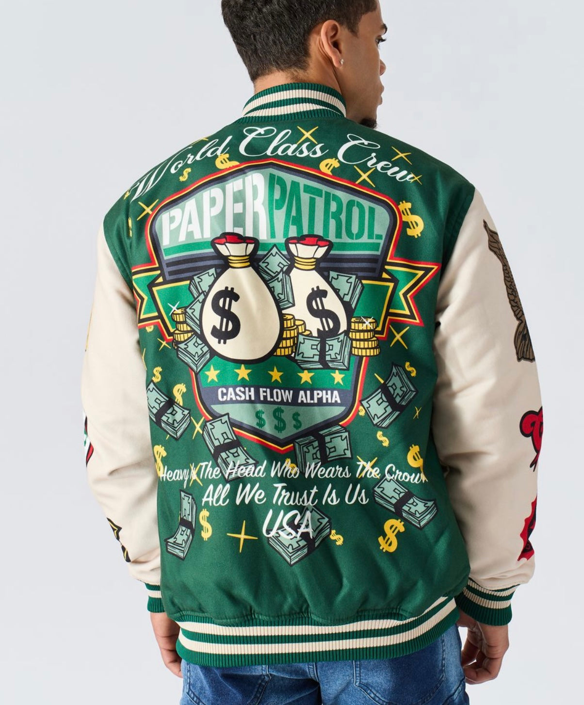 Cash Flow Varsity Jacket (RER5-003)