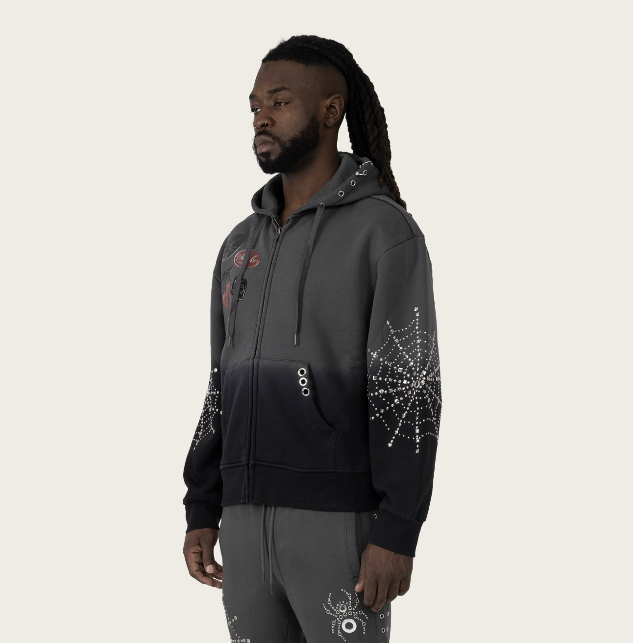 No Rules Fleece Hoodie Black FO26S467
