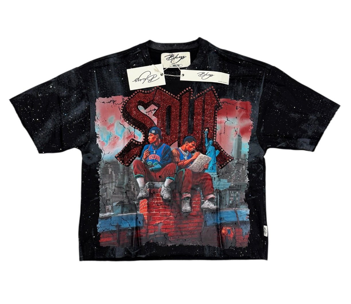 SOUL CORP SHIRT T1438 BLACK