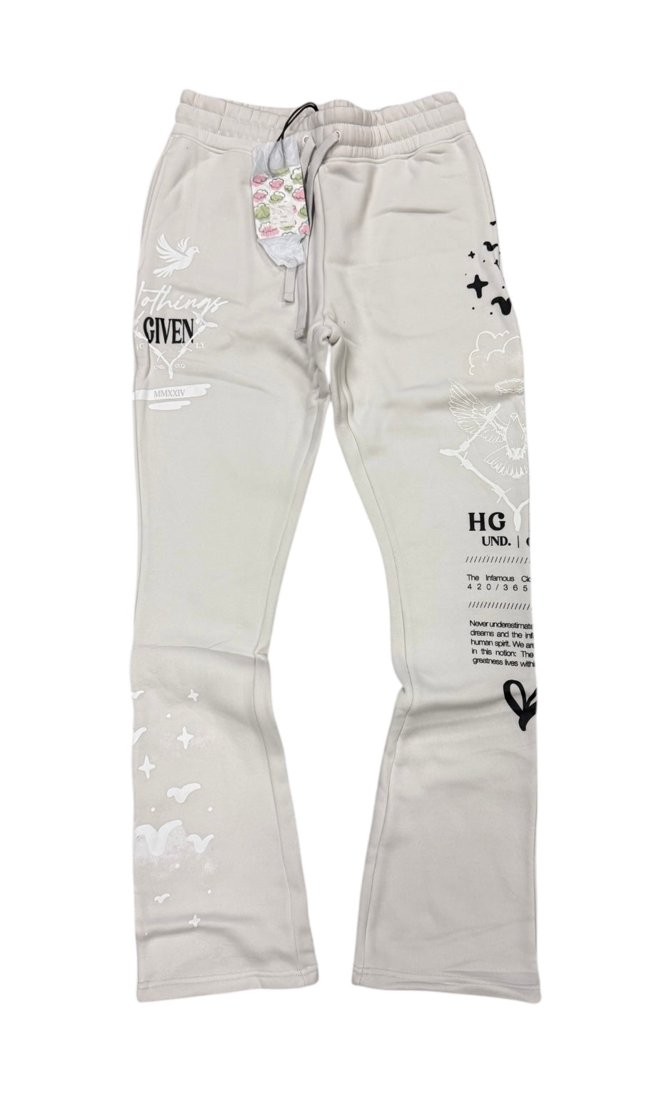 SWEATSTACKED UNDRTD UF5201 CLOUD