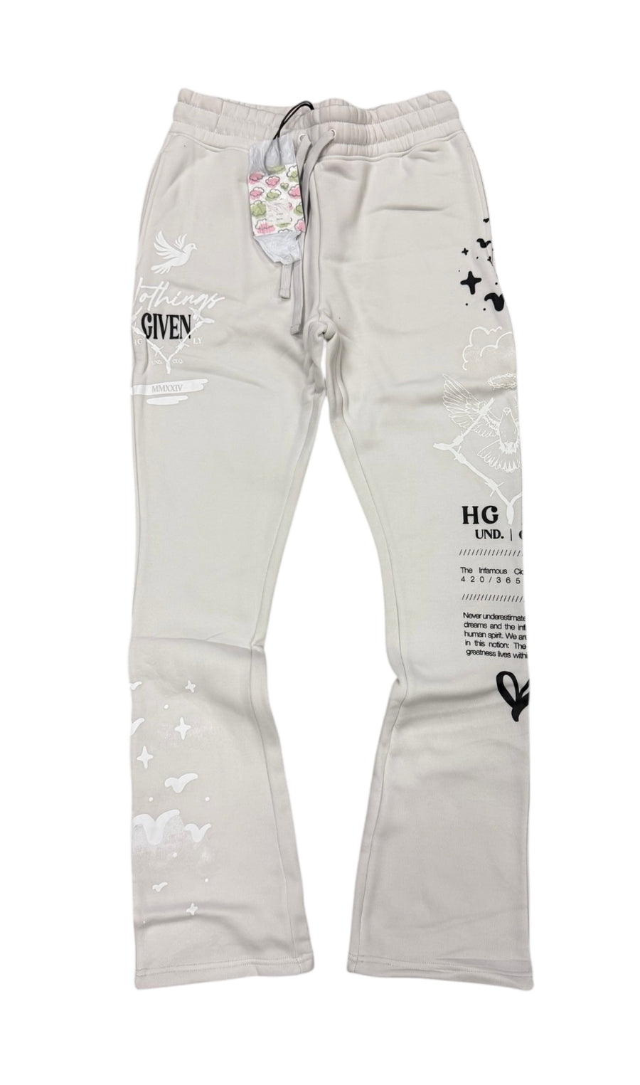 SWEATSTACKED UNDRTD UF5201 CLOUD