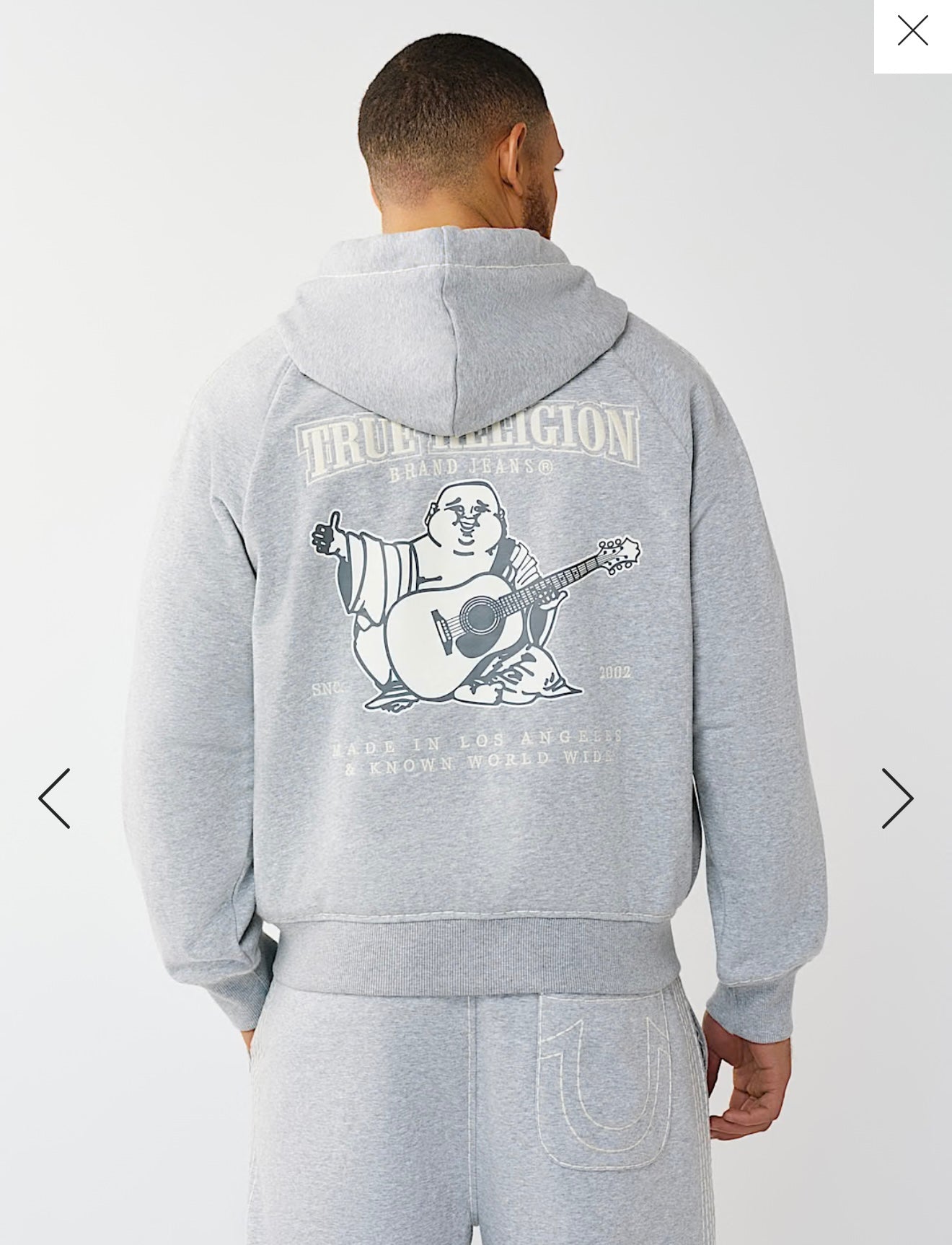 Super T Boxy Zip Hoodie HEATHER GREY 110154