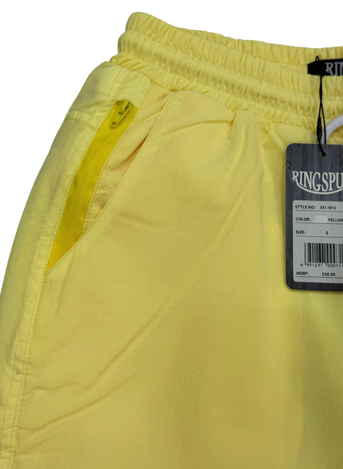 Nylon shorts from RingSpun YELLOW 341-972