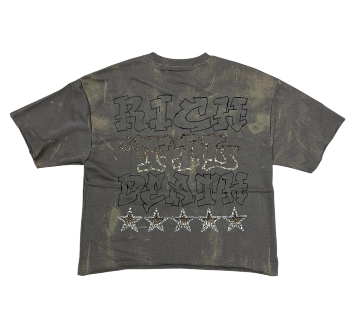 BKYS CROPPED SHIRT T1434 GREY