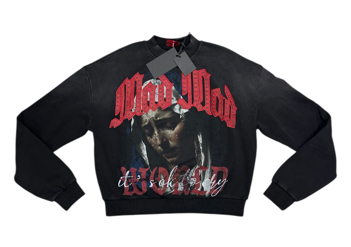 POST CREW NECK RARE PEACE RK5050