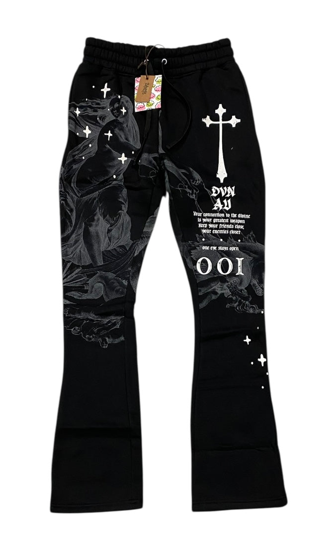 SWEATPANTS UNDRTD UF5203 BLACK