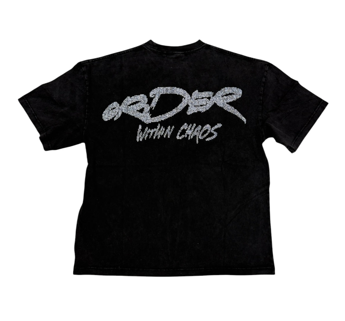 Order shirt skull Black T006