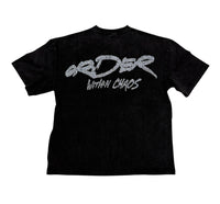 Order shirt skull Black T006