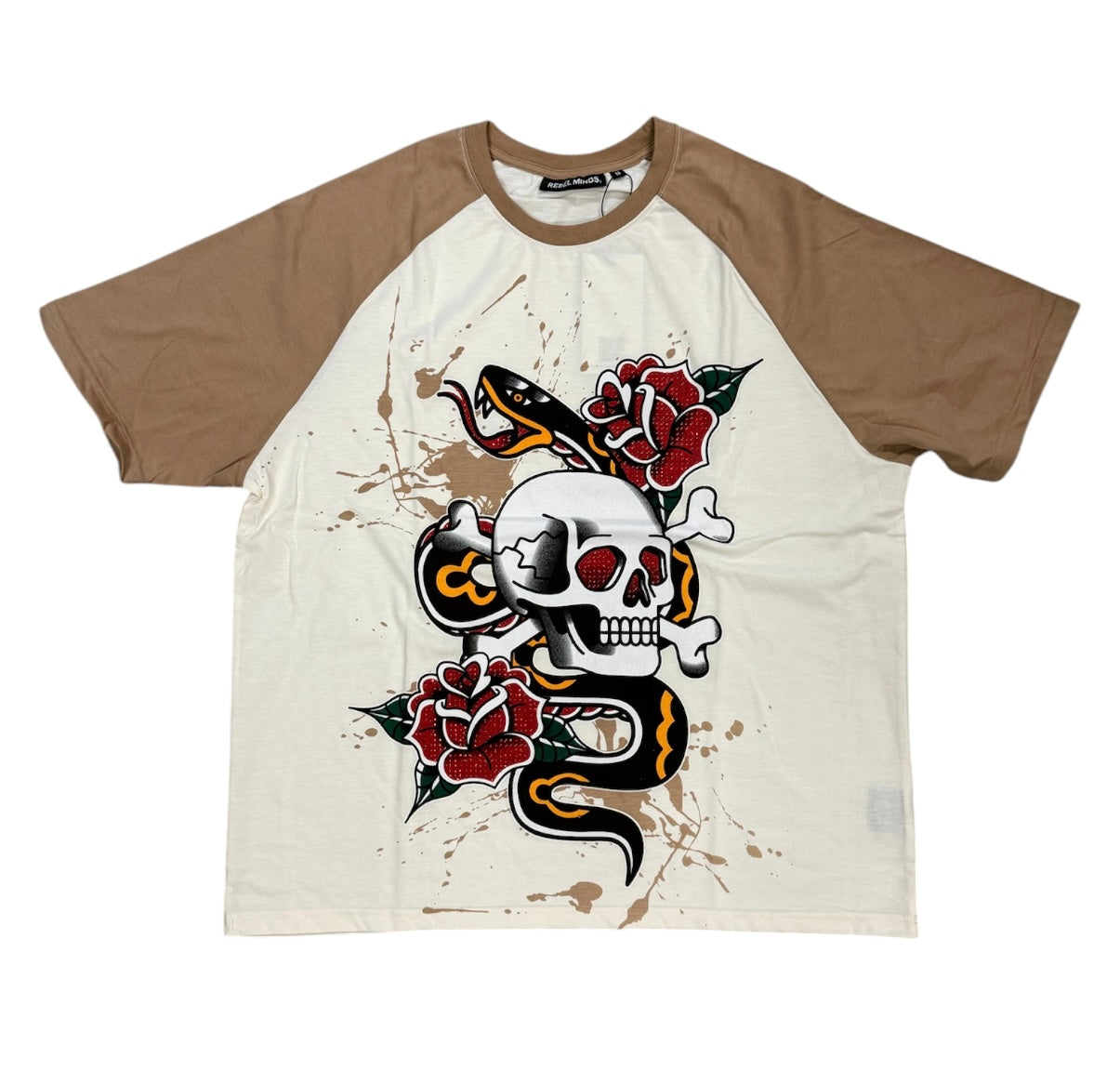 Skull & Love REBEL MINDS Cream 151-145