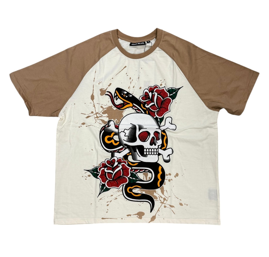 Skull & Love REBEL MINDS Cream 151-145