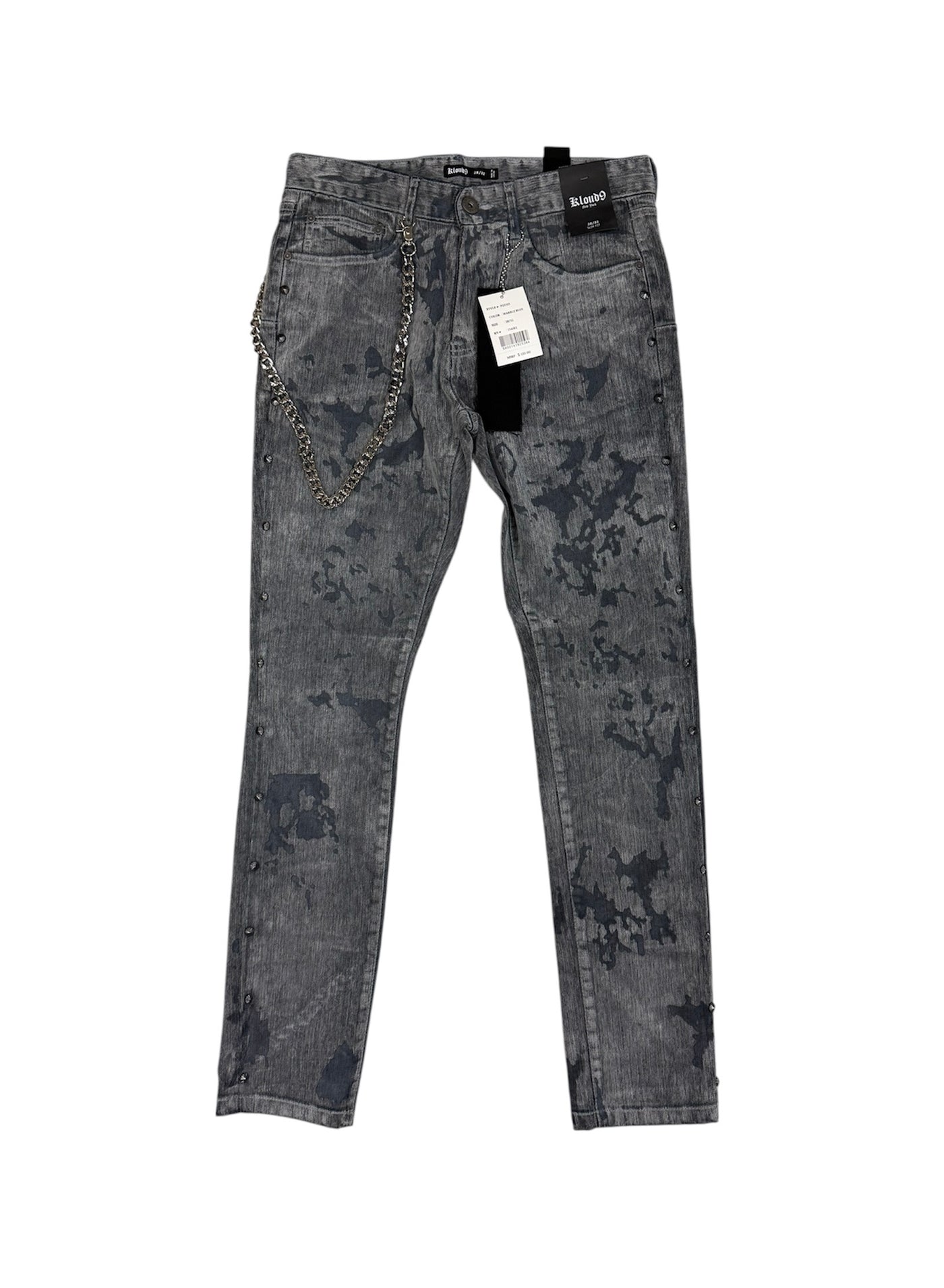 Kloud9 slim jeans Marble Blue