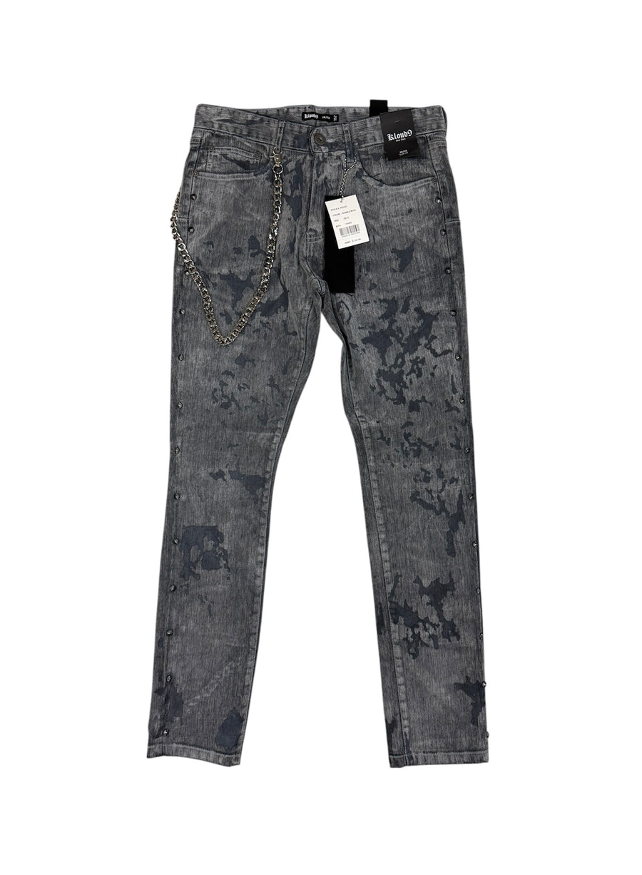 Kloud9 slim jeans Marble Blue