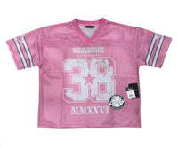CROPPED SHIRT WORLEDWIDE PINK 611008