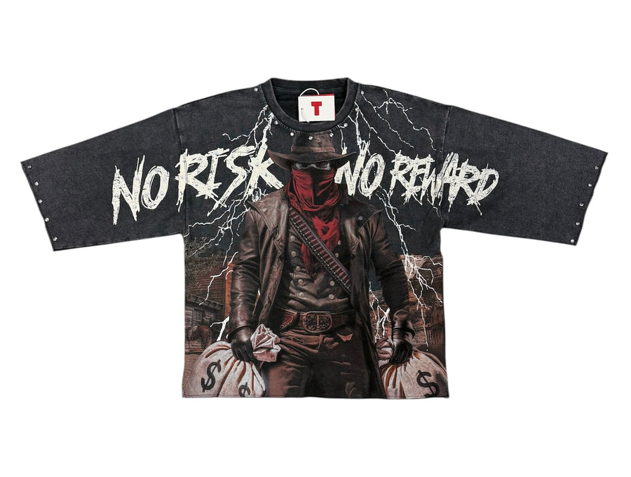 NO RISK NO REWARD GRAY T5211