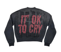 ITS OK TO CRY RARE PEACE LONG SLEEVES CREW NECK RK5052