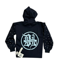 Dark illusion hoodie kids Black