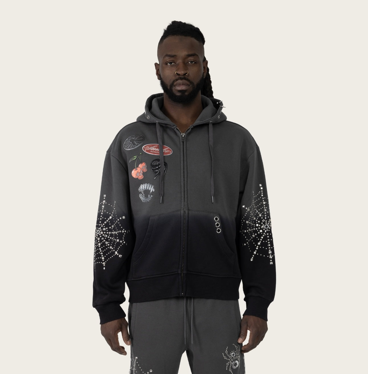 No Rules Fleece Hoodie Black FO26S467