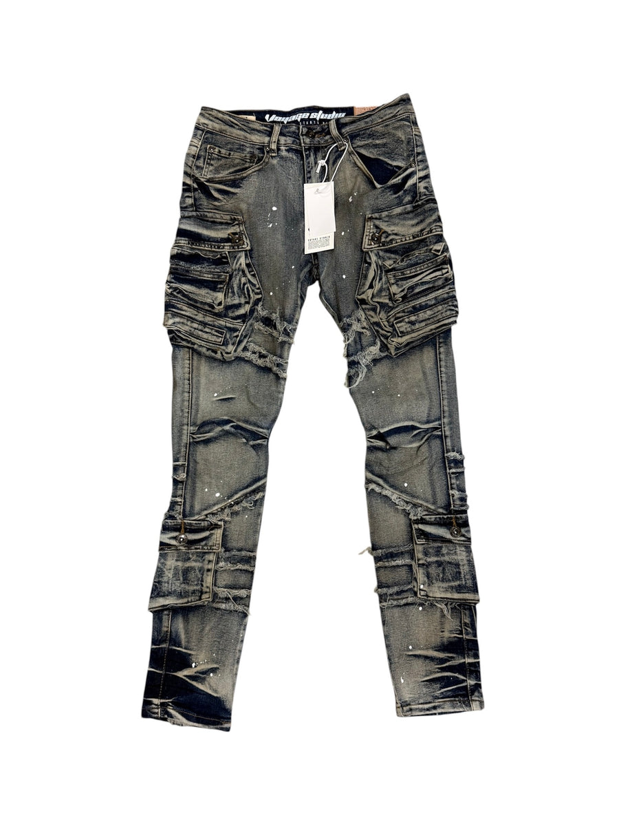 SLIM cargo Jeans DTB 53P19