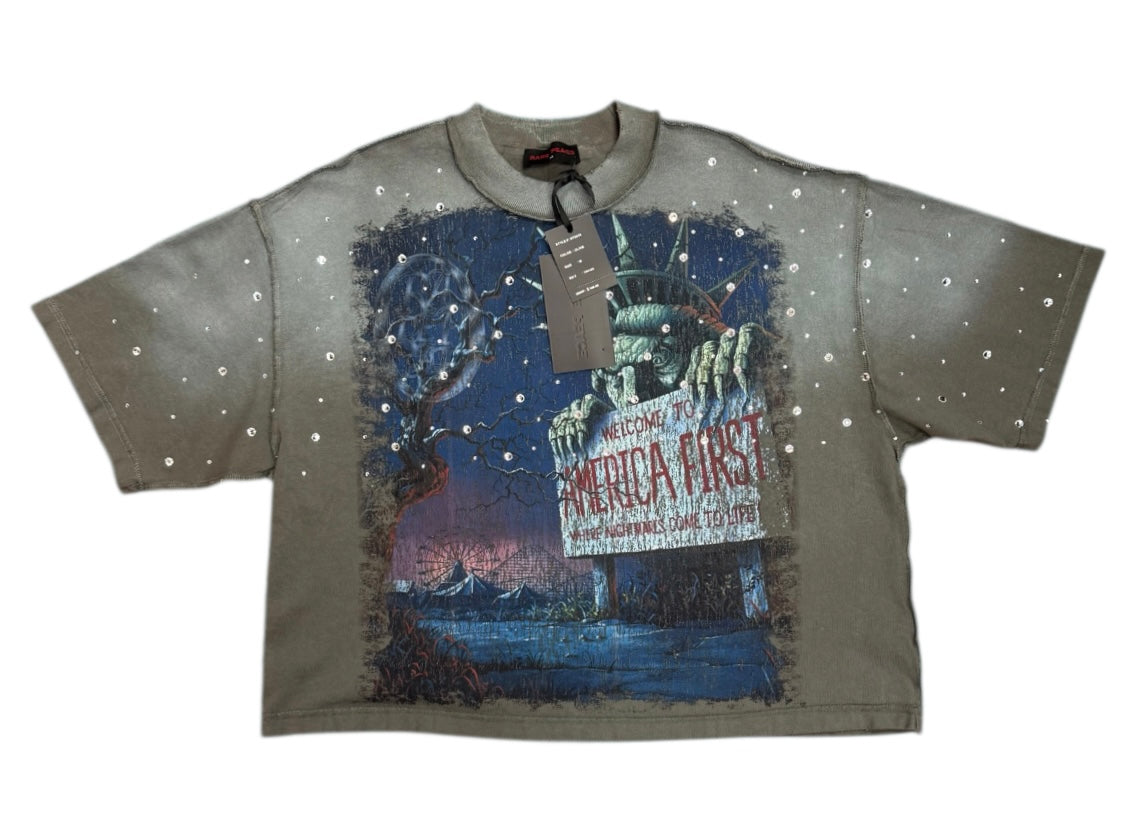 TRUST NO ONE RARE PEACE RT5035 olive