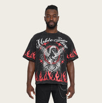 Noble Steed T-Shirt KT26S488 Black