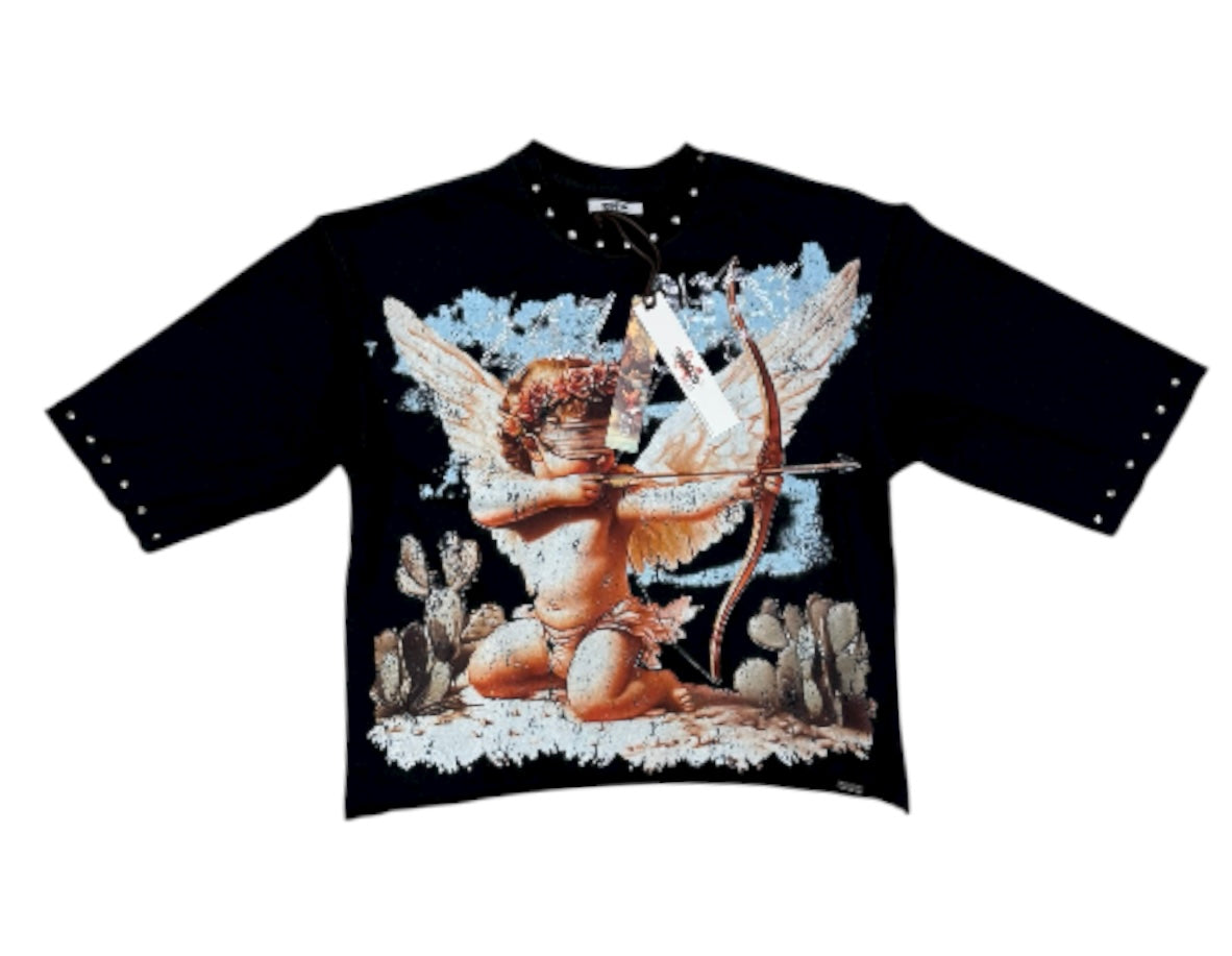 24/7 Cropped shirt HF5504 Black