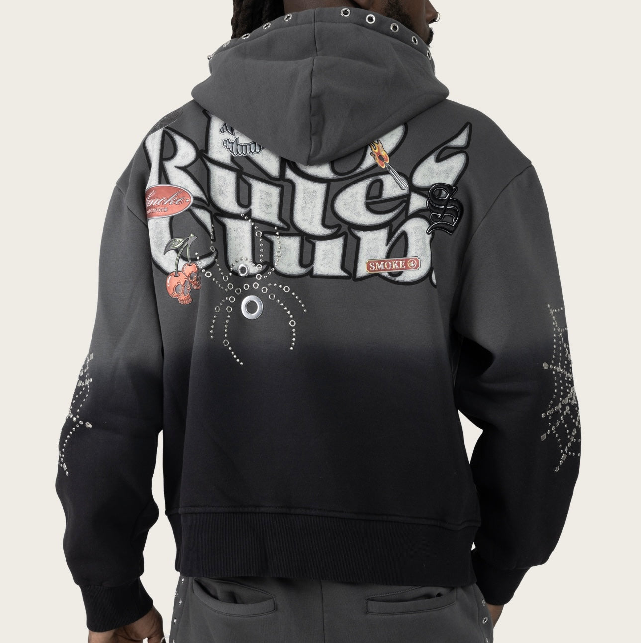 No Rules Fleece Hoodie Black FO26S467