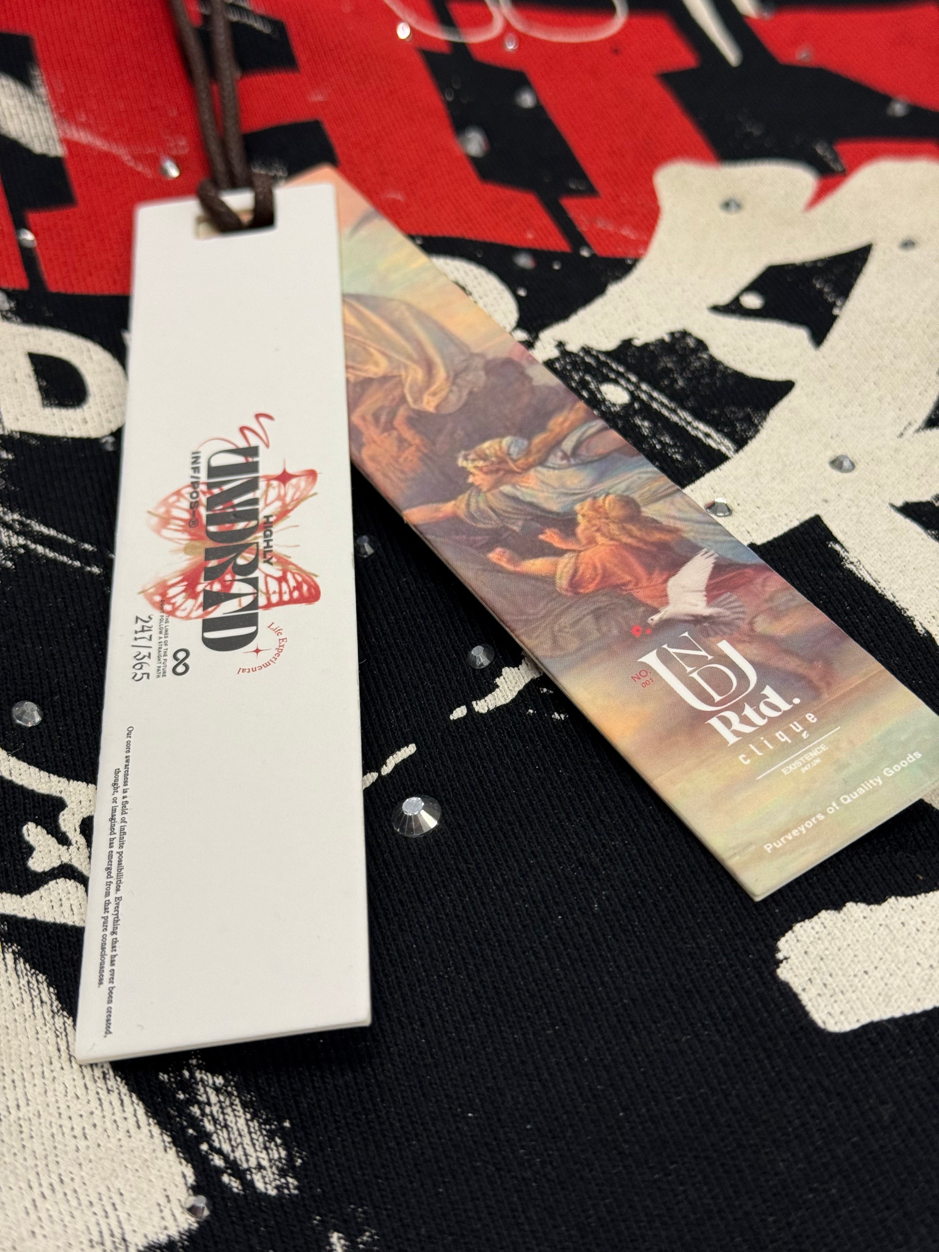 HIGHY Cropped shirt HF5501 Black & Red