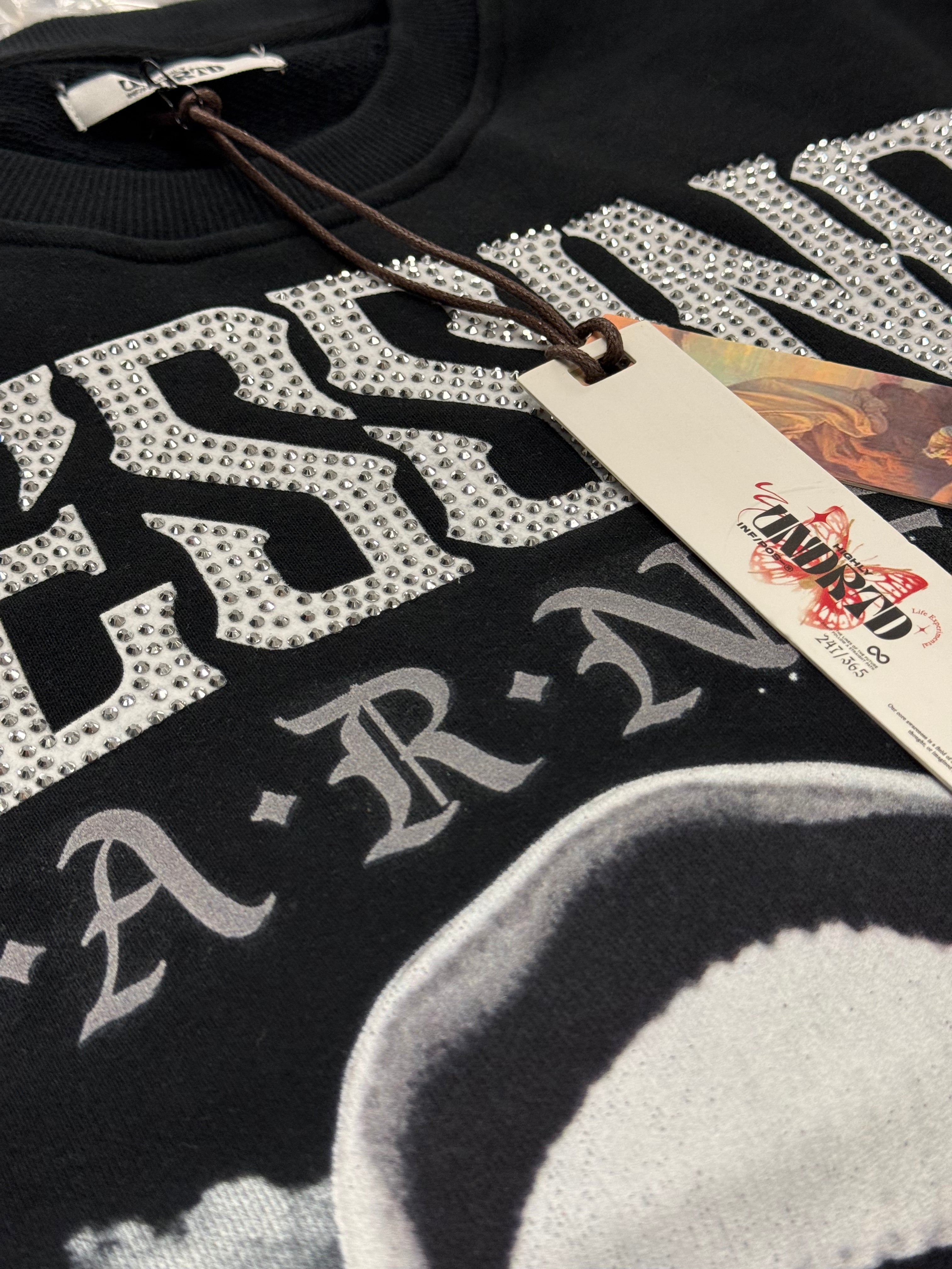 Blessings crop shirt HF5503 black